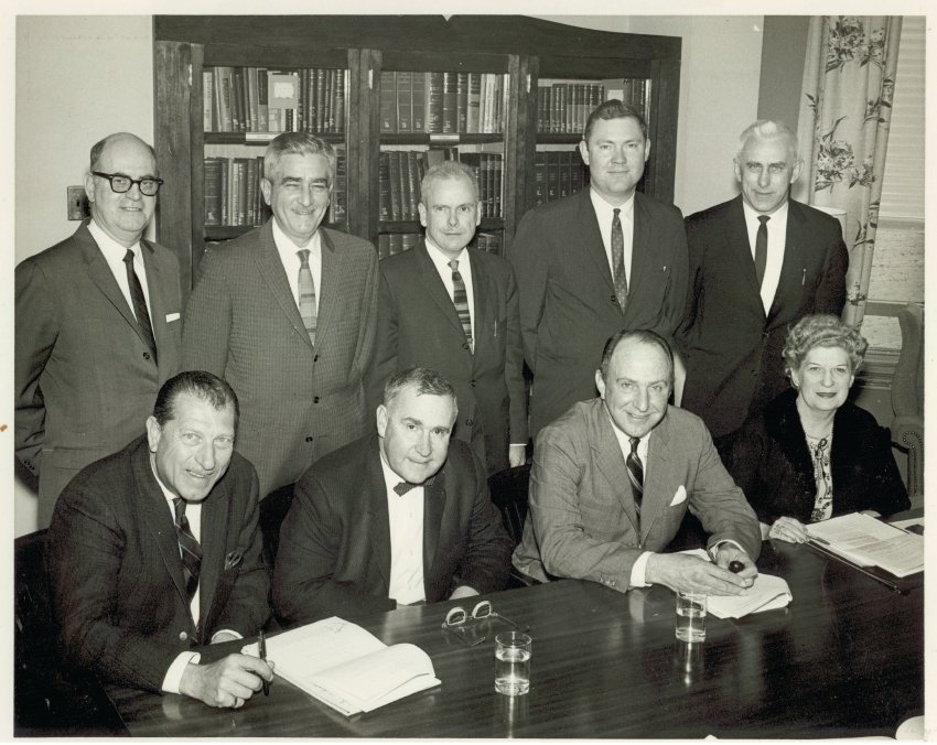 ca. 1965, possibly a COMSTAC committee meeting