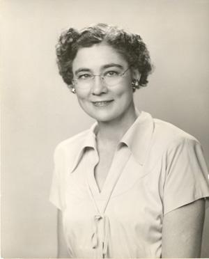 Portrait of Georgie Lee Abel 1952. Courtesy of the Archives of the American Foundation for the Blind