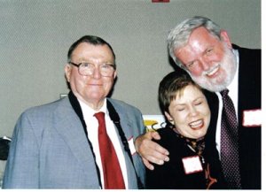 Pete Wurzburger, Phil Hatlen, and Sally Mangold
