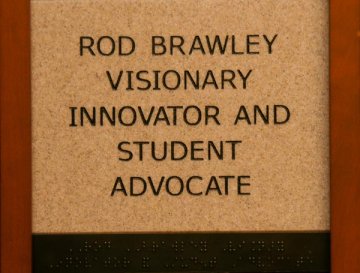 Rod Brawley Visionary, Innovator, and Student Advocate