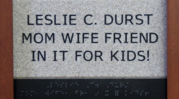 Leslie C. Durst Mom Wife Friend In It for the Kids!