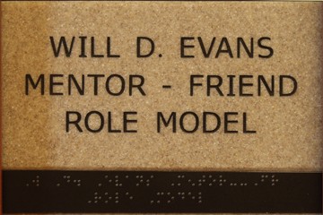 Will D. Evans Mentor - Friend - Role Model