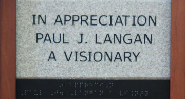In Appreciation Paul J. Langan a Visionary