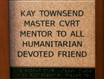 Kay Townsend Master CVRT Mentor to All Humanitarian Devoted Friend