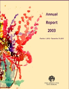 Annual Report 2003