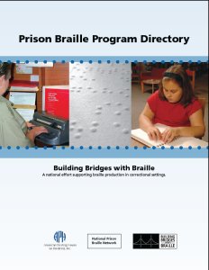 Cover of the new Prison Braille Program Directory