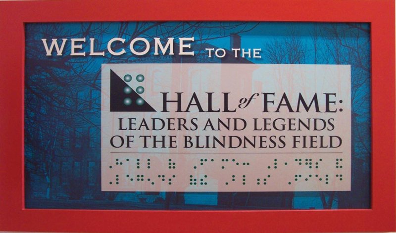 New welcoming signage greets visitors who arrive by elevator
