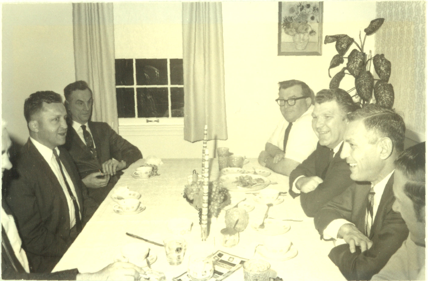 First AAWB Div. 9 Certification Committee, 1968; Robert Whitstock, Russell Williams, Pete Wurzburger, and others