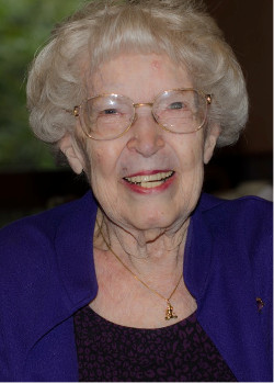 Natalie Barraga at her 97st birthday party