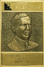 Charles Campbell's Hall of Fame Plaque