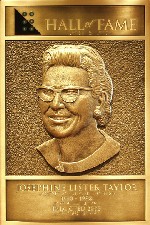 Josephine Taylor's Hall of Fame Plaque