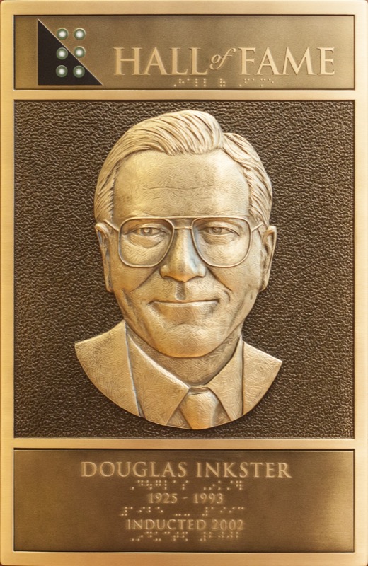 Douglas Inkster's Hall of Fame Plaque