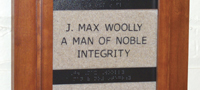 J. Max Woolly, A Man of Noble Integrity