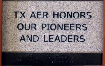 TX AER Honors our Pioneers and Leaders