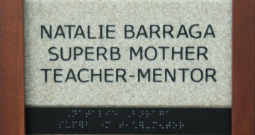 Natalie Barraga Superb Mother Teacher-Mentor