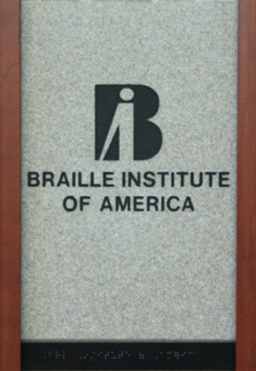 (logo) Braille Institute of America