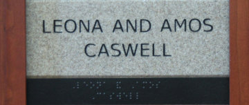 Leona and Amos Caswell