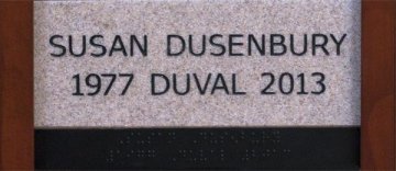 Susan Dusenbury 1977 Duval 2013