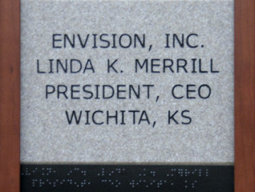 Envision, Inc. Linda K. Merrill President, CEO Wichita, KS