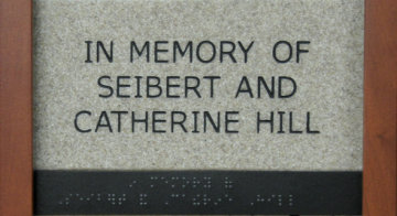 In Memory of Seibert and Catherine Hill
