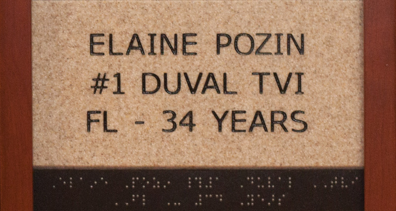 Elaine Pozin, #1 Duval TVI, FL - 34 Years