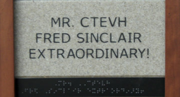 Mr. CTEVH Fred Sinclair Extraordinary!