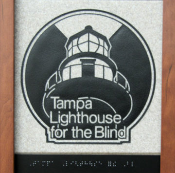 (logo) Tampa Lighthouse for the Blind