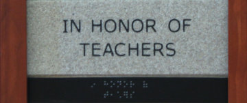 In Honor of Teachers