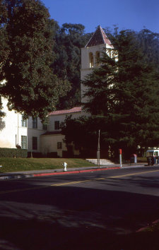 Front of California School for the Blind, 1967