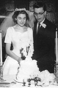Wedding of Dean and Naomi, 1958