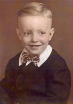 Richard Welsh at age four