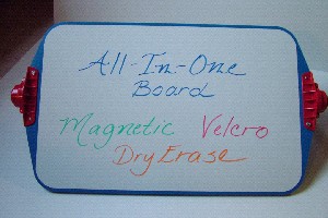 All-In-One board in dry-erase mode