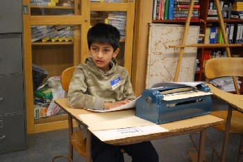 Mihir Doshi, Apprentice Group, from Princeton, NJ, listens to instructions during his challenge test.