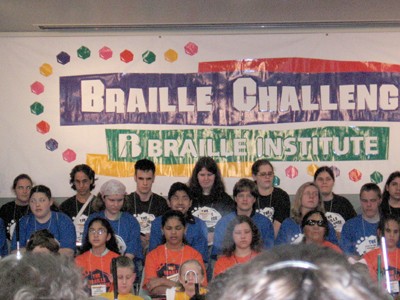 Braille Challenge Participants