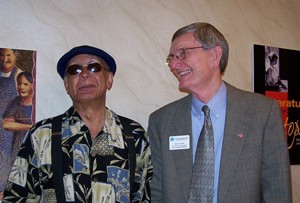 APH's Will Evans enjoys time with singer Jimmy Carter during his site visit