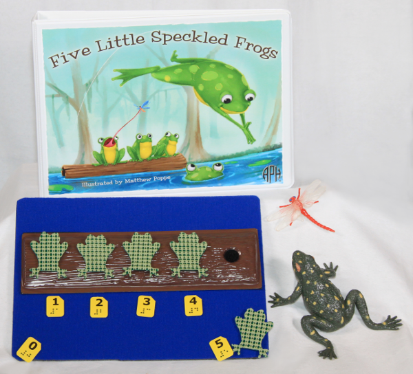 photo of the Five Little Speckled Frogs kit