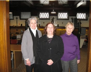 Karen Ross, APH's Barbara Henderson, and Rachel Ethier Rosenbaum