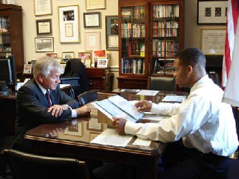 Gary Mudd and Congressman Jackson