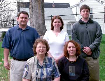 A Terrific Department: Gage Brogan, Monica Coffey, Kris Scott, Debbie Willis, and Barbara Henderson
