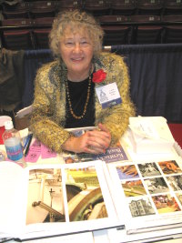 Carol Tobe and her book, History in the Making: The Story of the American Printing House for the Blind