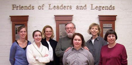 photo of the six students with Dr. Anne Corn (far right)