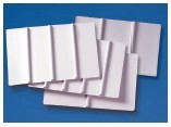 Dividers for work-play trays
