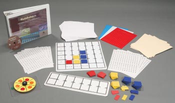 Photo of the MathBuilders Unit 8 kit