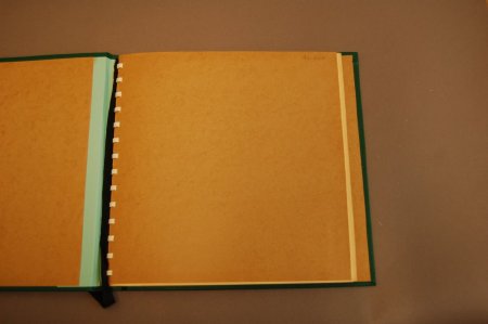 Open view, Front-free endpaper