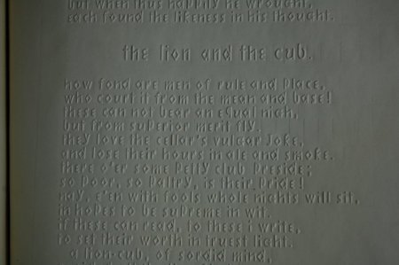 Detail of text