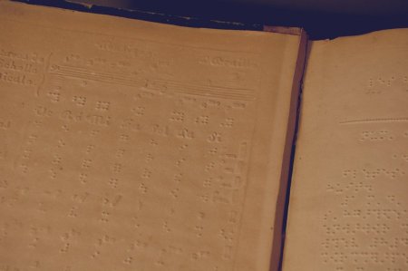Detail, Book of braille organ music