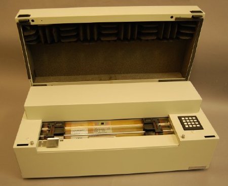 Juliet Braille Printer, lid open