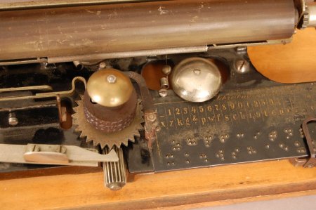 Detail of Picht Typewriter