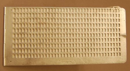 Braille slate