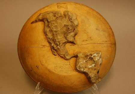 Relief map of the Americas